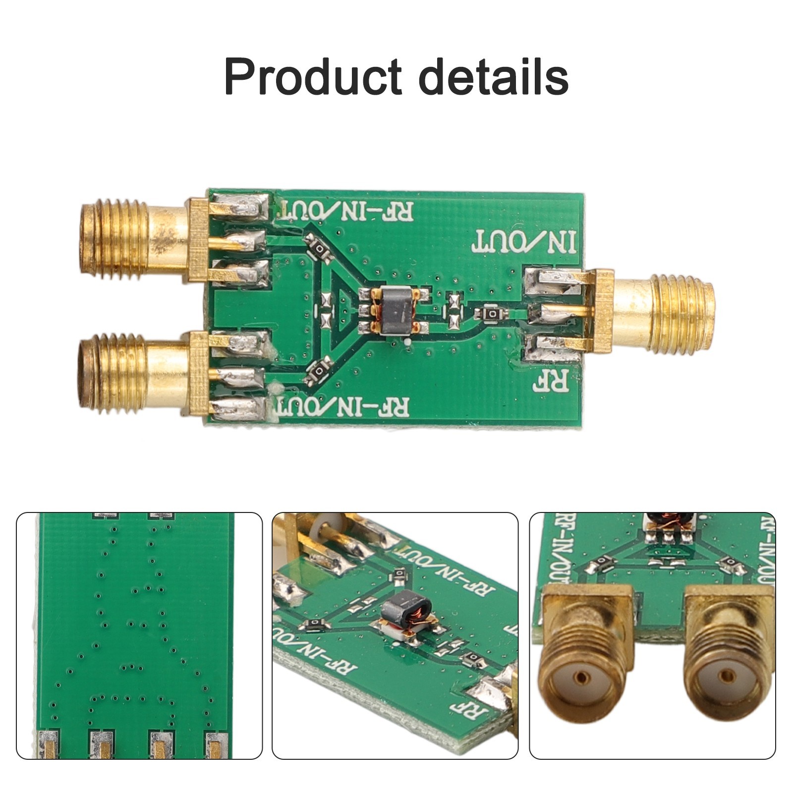 Single Gate Converter Insertion Loss RF Signals 29*19MM Mutual Conversion