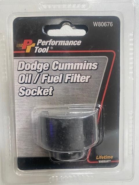 Performance Tool W80676 Cummins Fuel Filter Socket