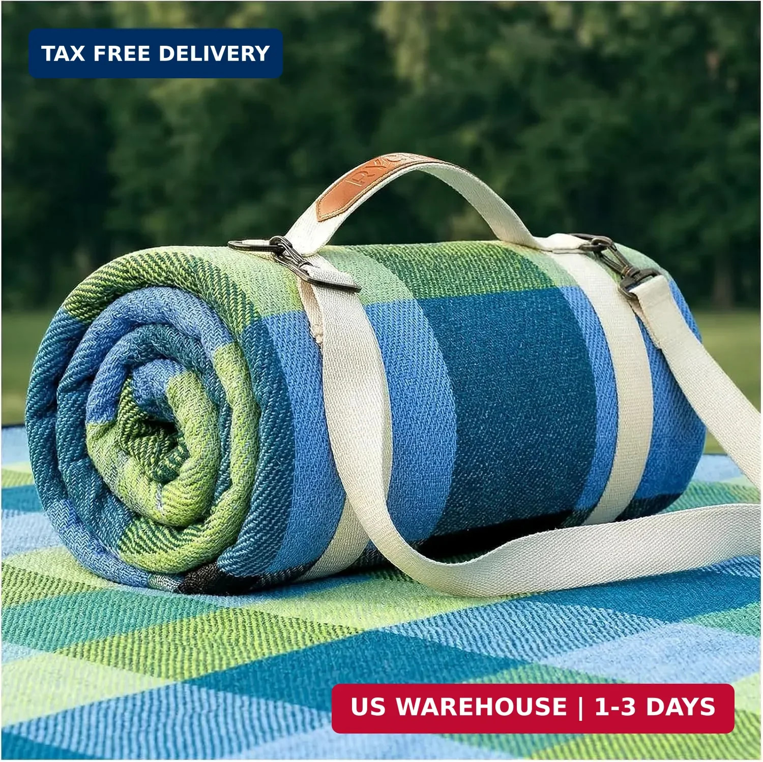 Waterproof Picnic Blanket Beach Outdoor Camping Mat Rug Extra Large Foldable Cut