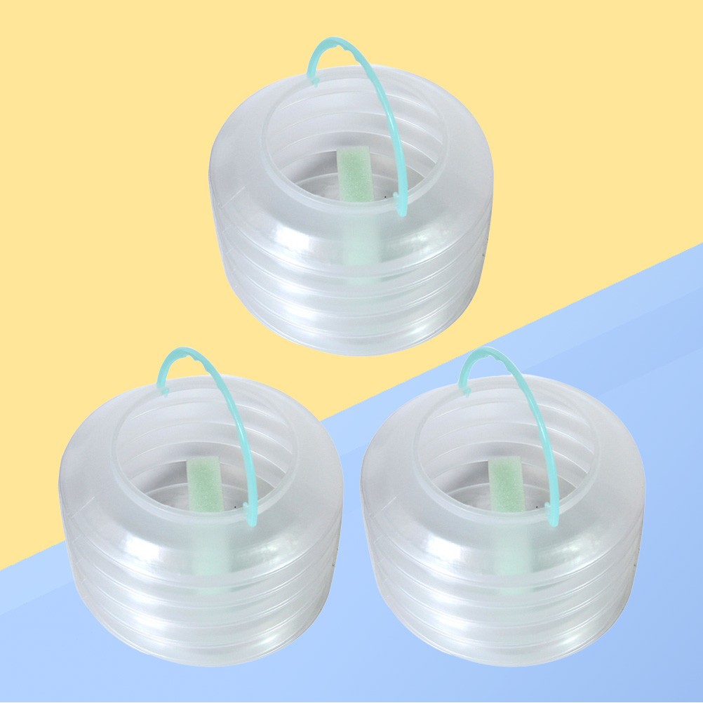 3 Pcs Paint Pen Cleaning Bucket Painting Water Containers Foldable Brush Washer