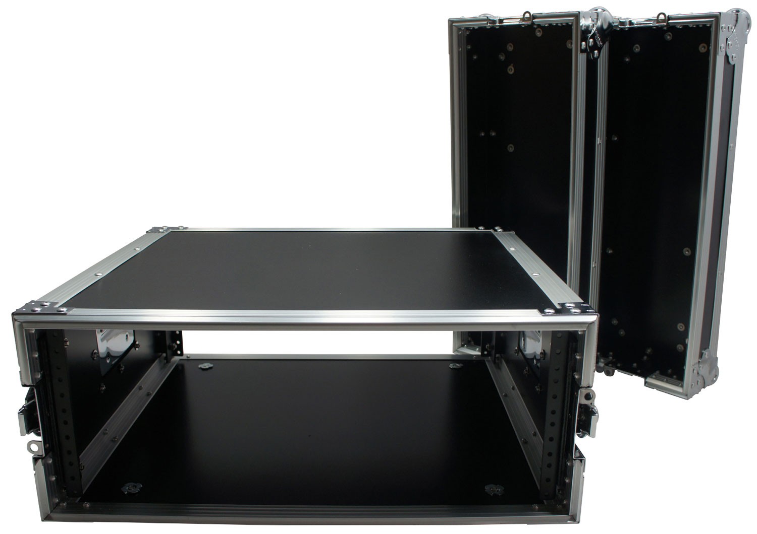 Harmony Cases HC4UAD DJ Flight Amp 4U Rack Space Road Travel Amplifier Case