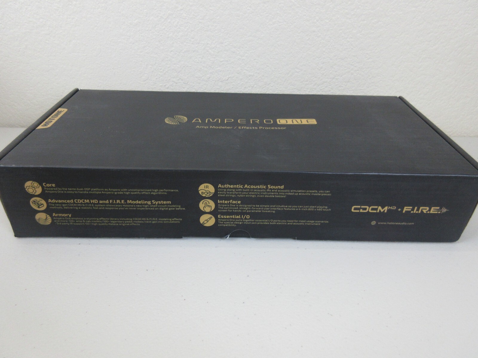 Hotone Ampero One Guitar Multi-Effects Amp Modeler / Effects Processor (NEW)