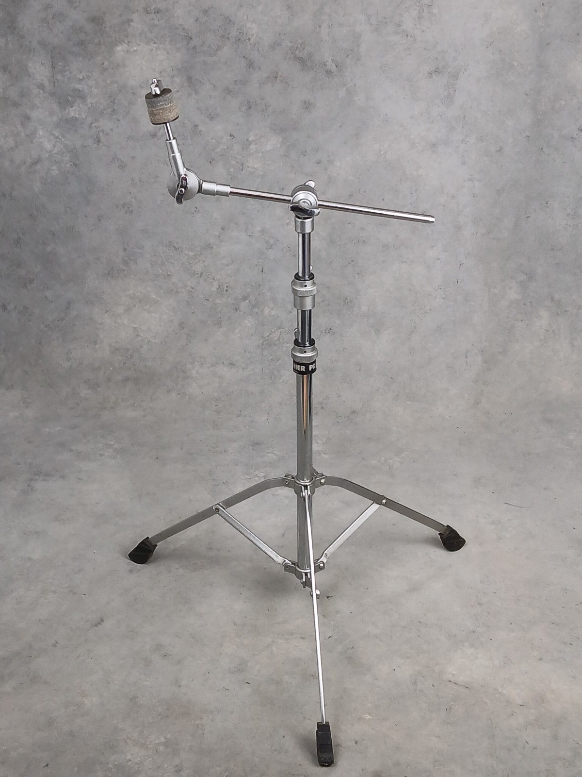 PREMIER SINGLE BRACED BOOM CYMBAL STAND, MADE IN ENGLAND