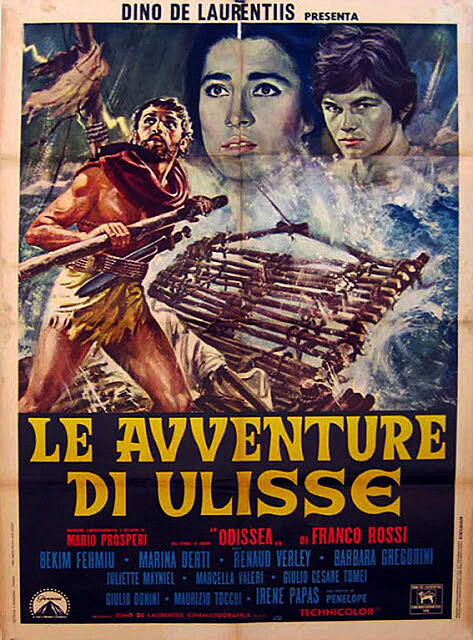3 DVD SET:  THE ODYSSEY (L'Odissea)  (1968)  * with optional English subtitles *