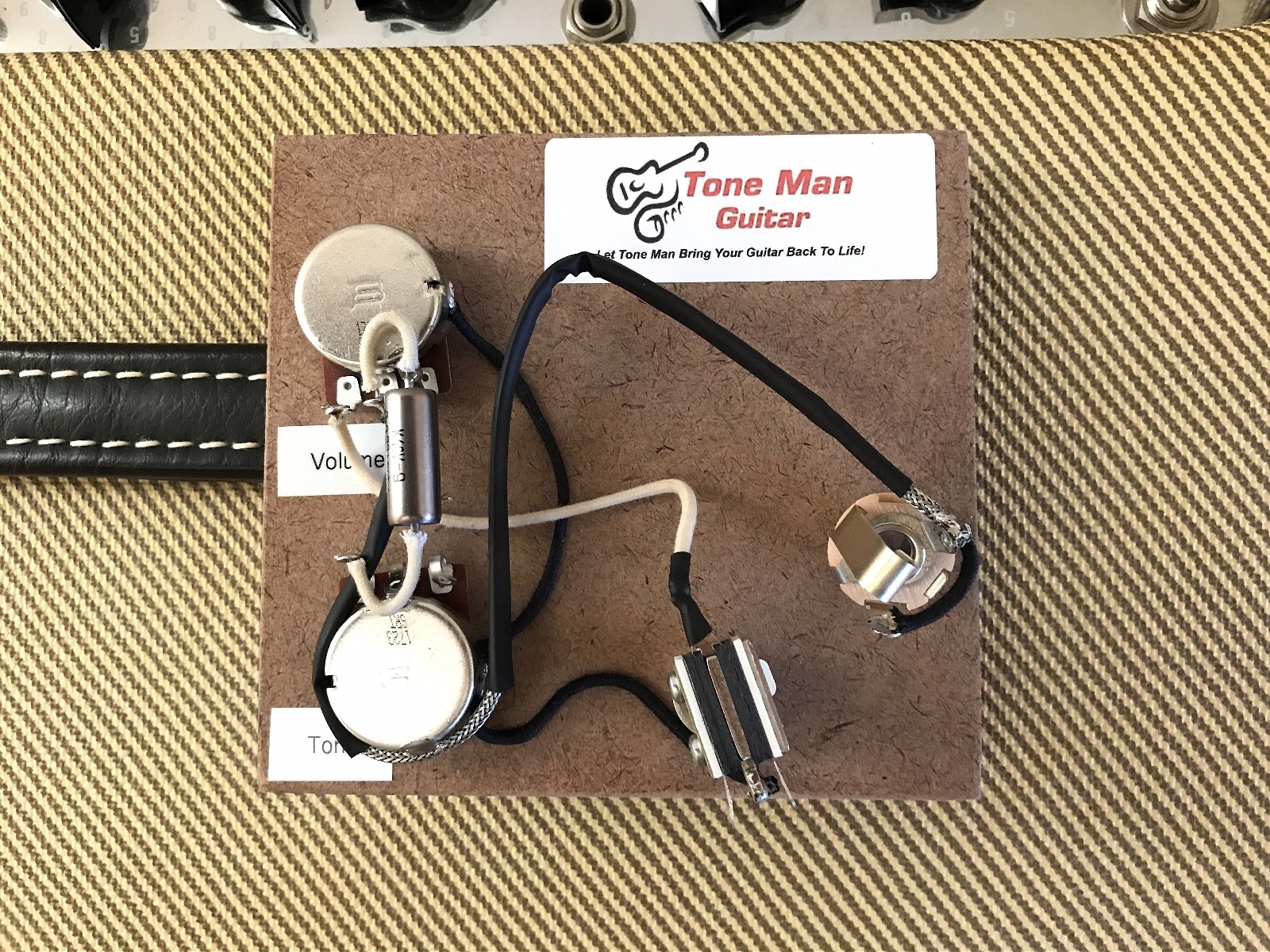 Guitar Prewired Harness For Gibson Les Paul Special Double Cut Away PIO tone cap