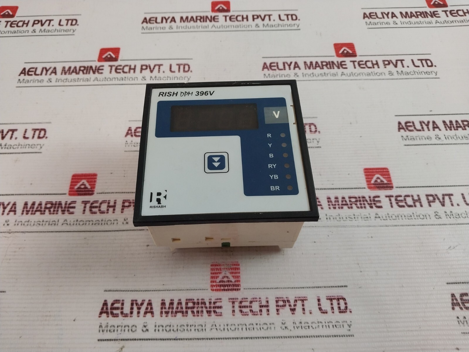 Rishabh Rish DPM 396V AC Voltmeter 230V AC 50Hz