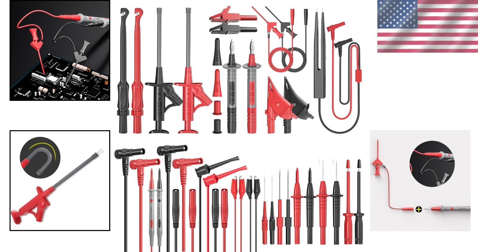 Digital Electrical Multimeter Testing Set