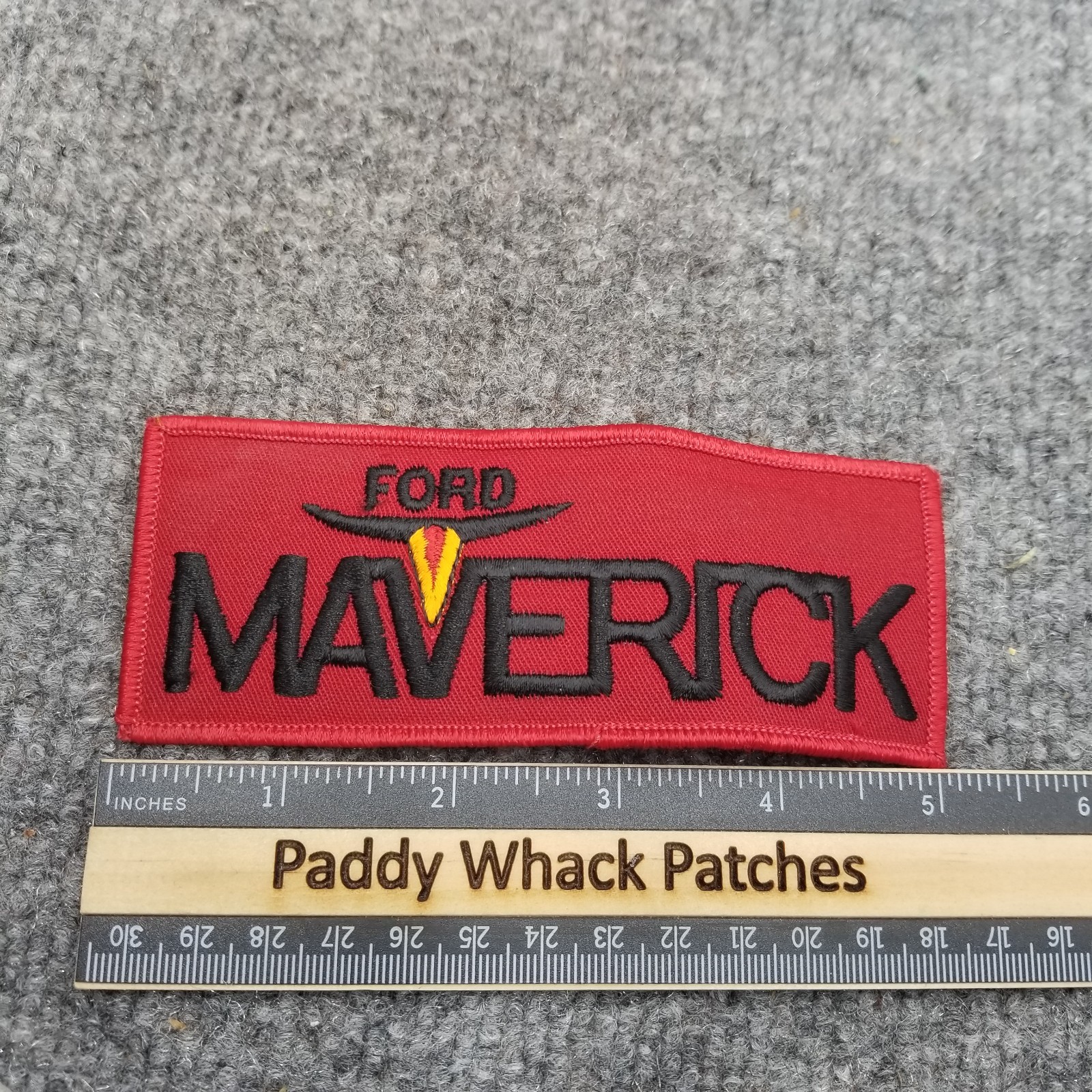 Vintage Ford Maverick Patch Car Auto 70s 80s AA9