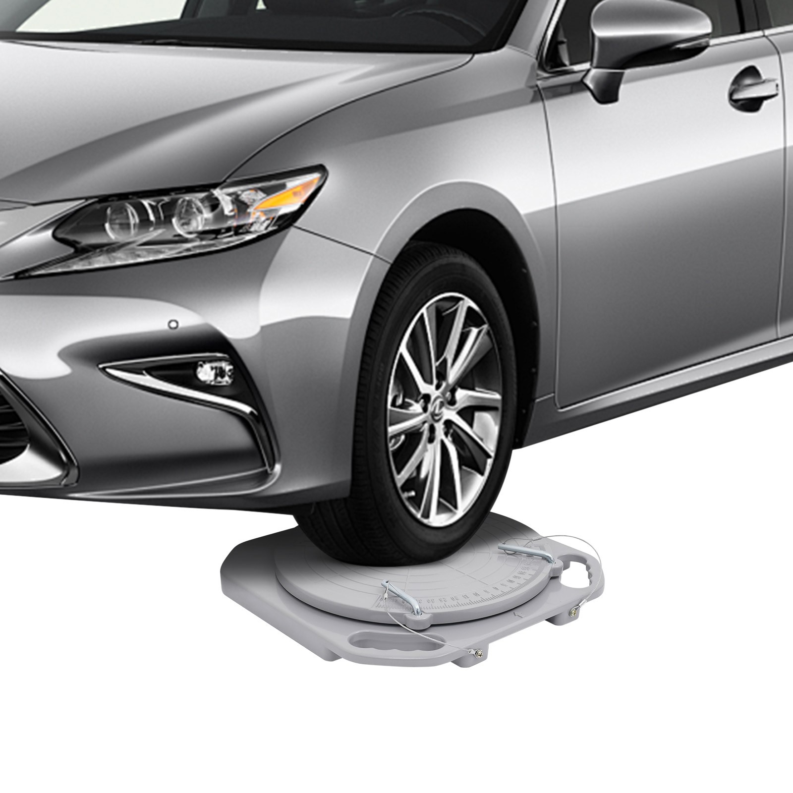 2Pcs Blocks Thrust Pads Transition Wheel Alignment Turn Plates Corner Discs