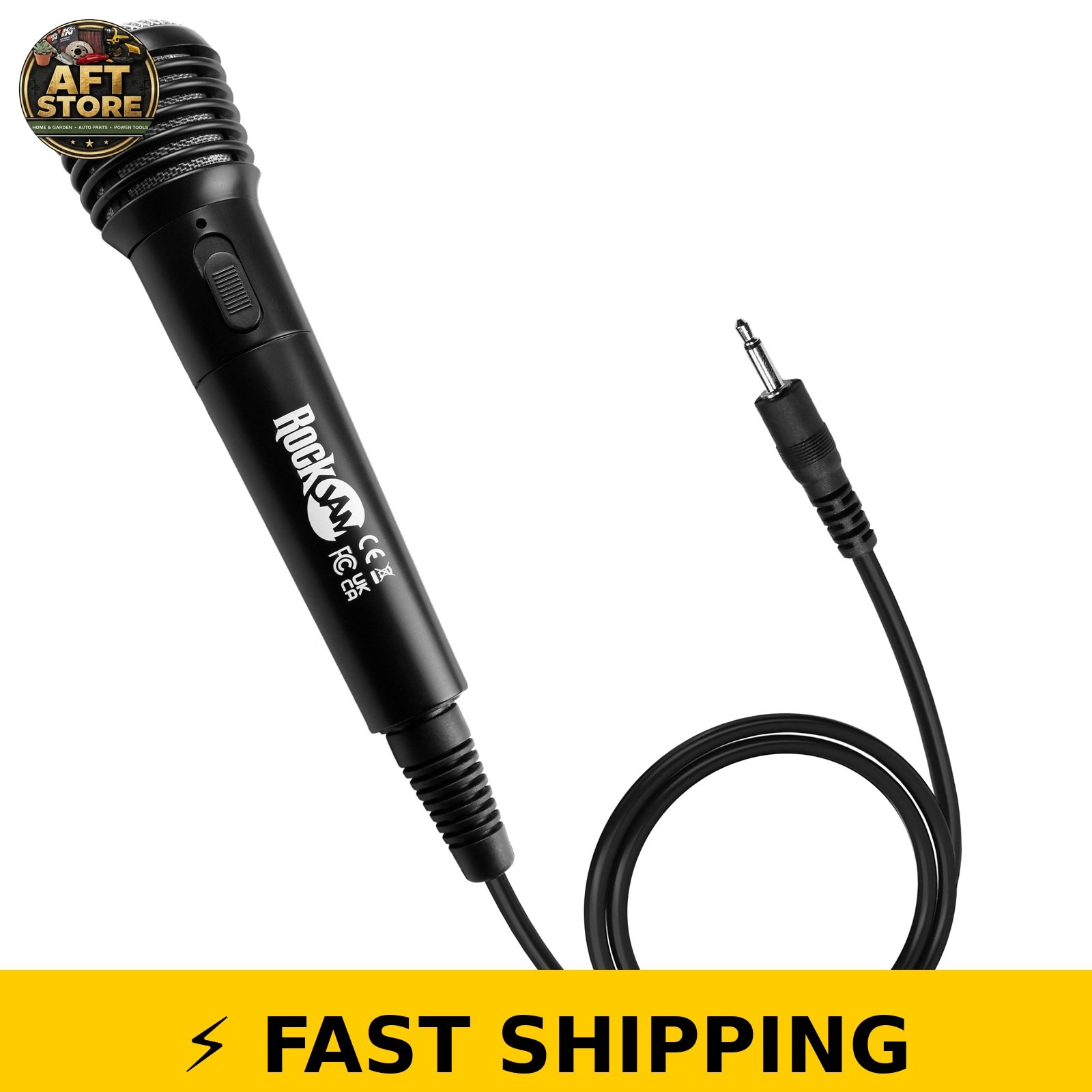 RockJam Dual Purpose Microphone for Keyboard and Karaoke