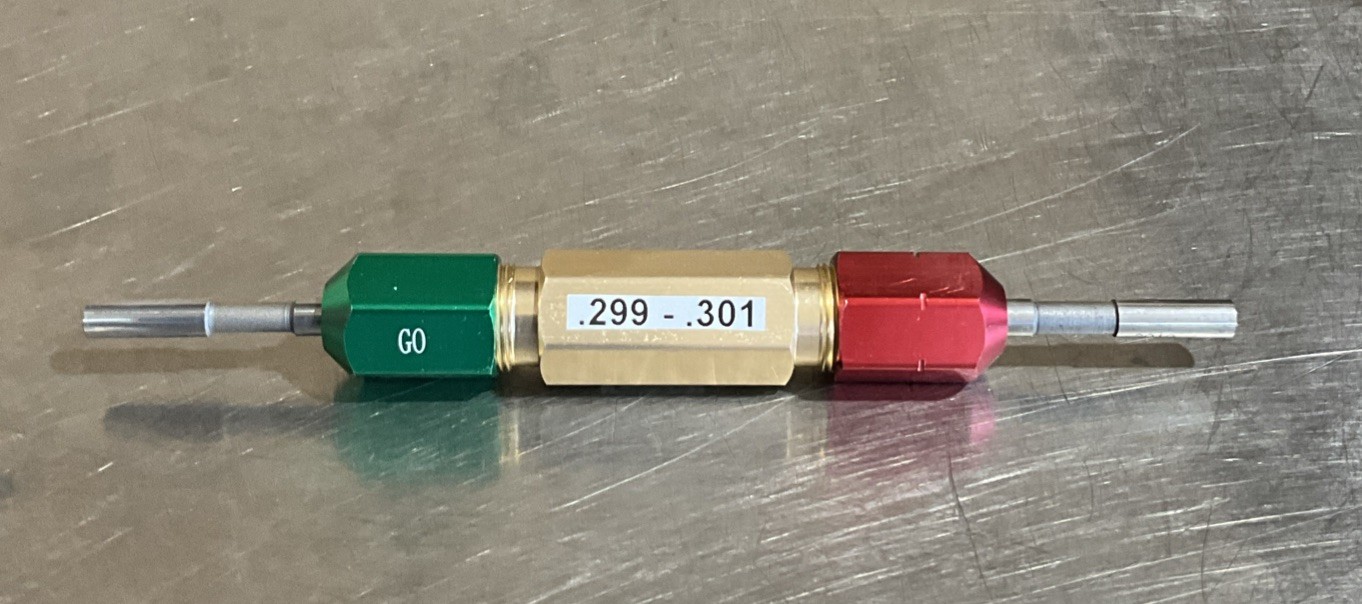 Spi    Go No Go Pin Gauge   .299-.301