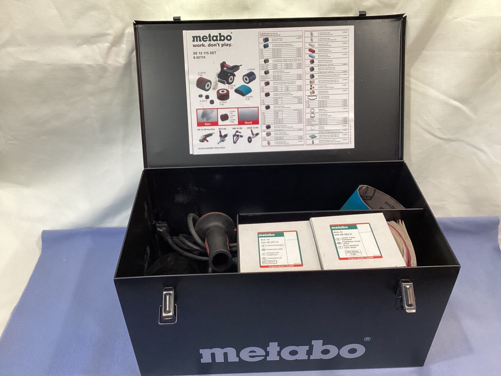 METABO SE 12-115 SET BURNISHING MACHINE