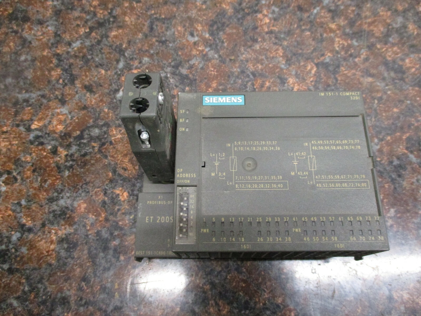 Siemens 1P 6ES7 151-1CA00-1BL0 Simatic 7 W/ 6GK1 500-0FC10 FREE SHIPPING