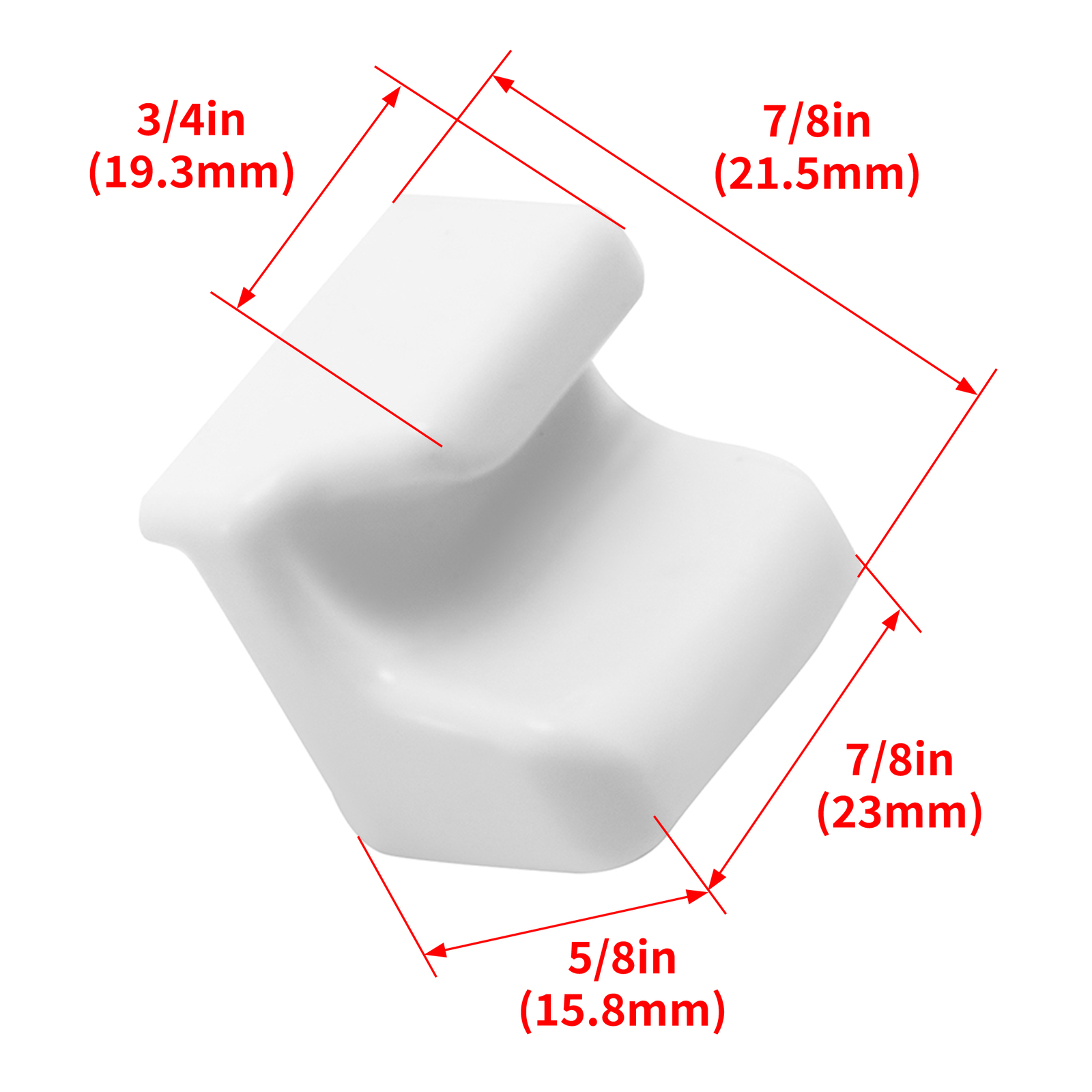 4 Pack Freezer Basket Retainer For Sub-Zero freezer lower basket #3422341