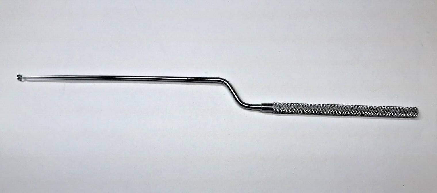 V. Mueller NL5395-007 Hardy Curette Bayonet, Angled 90 Degree Right, 3mm, 4.75"