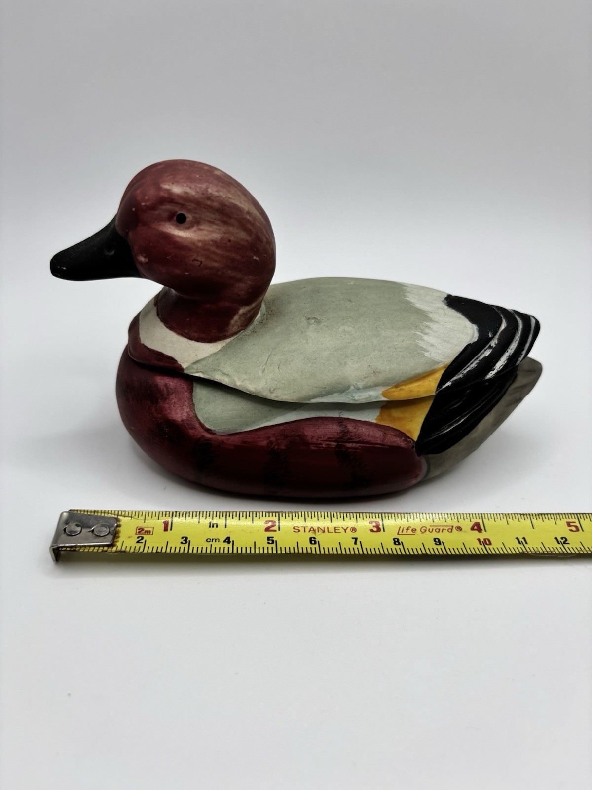 Handpainted Duck Trinket