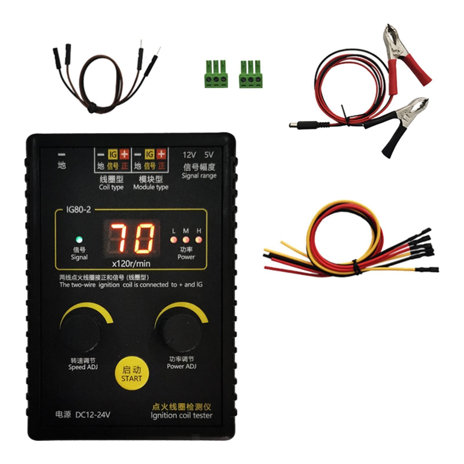 Ignition Coil Detection Kit Coil Diagnostic Repair Tool Auto Engine Tools for