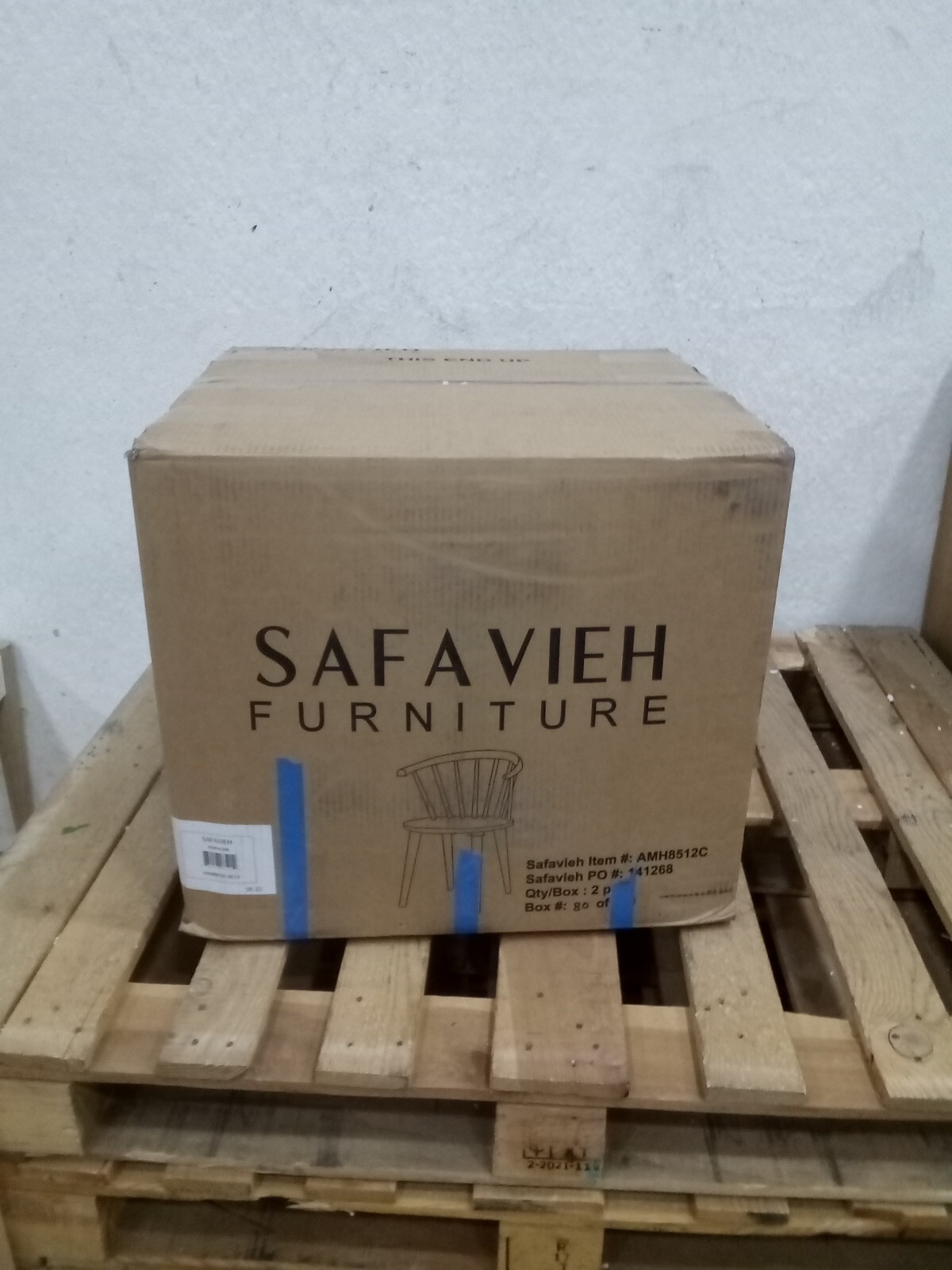 Safavieh BLANCHARD SIDE CHAIR, Reduced Price 2172724416 AMH8512C