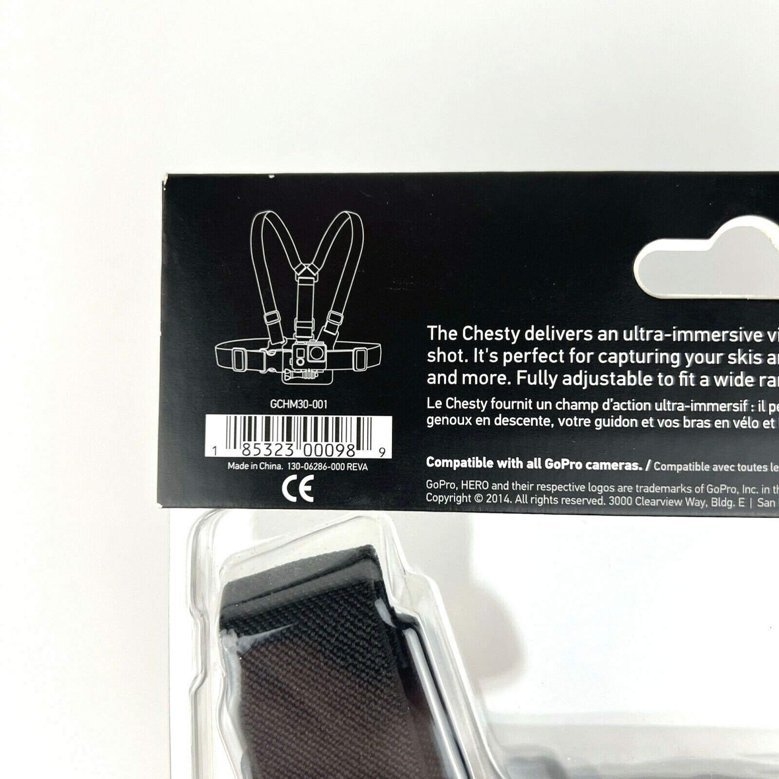 Brand New Gopro Chesty (Chest Harness) With Floaty Backdoor Case Sealed