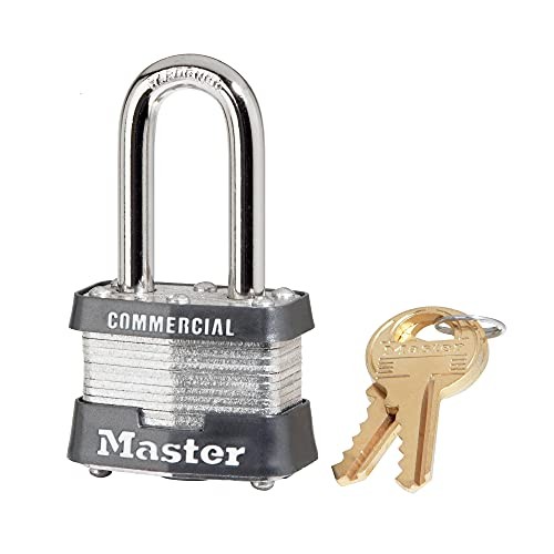 Master Lock 3KALF Outdoor Padlock with Key Pack 1