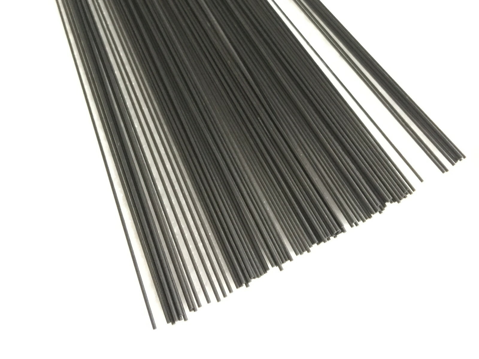 Pultruded Carbon Fiber Rod Round 1.0mm x 1000mm 0.039" 1ea.