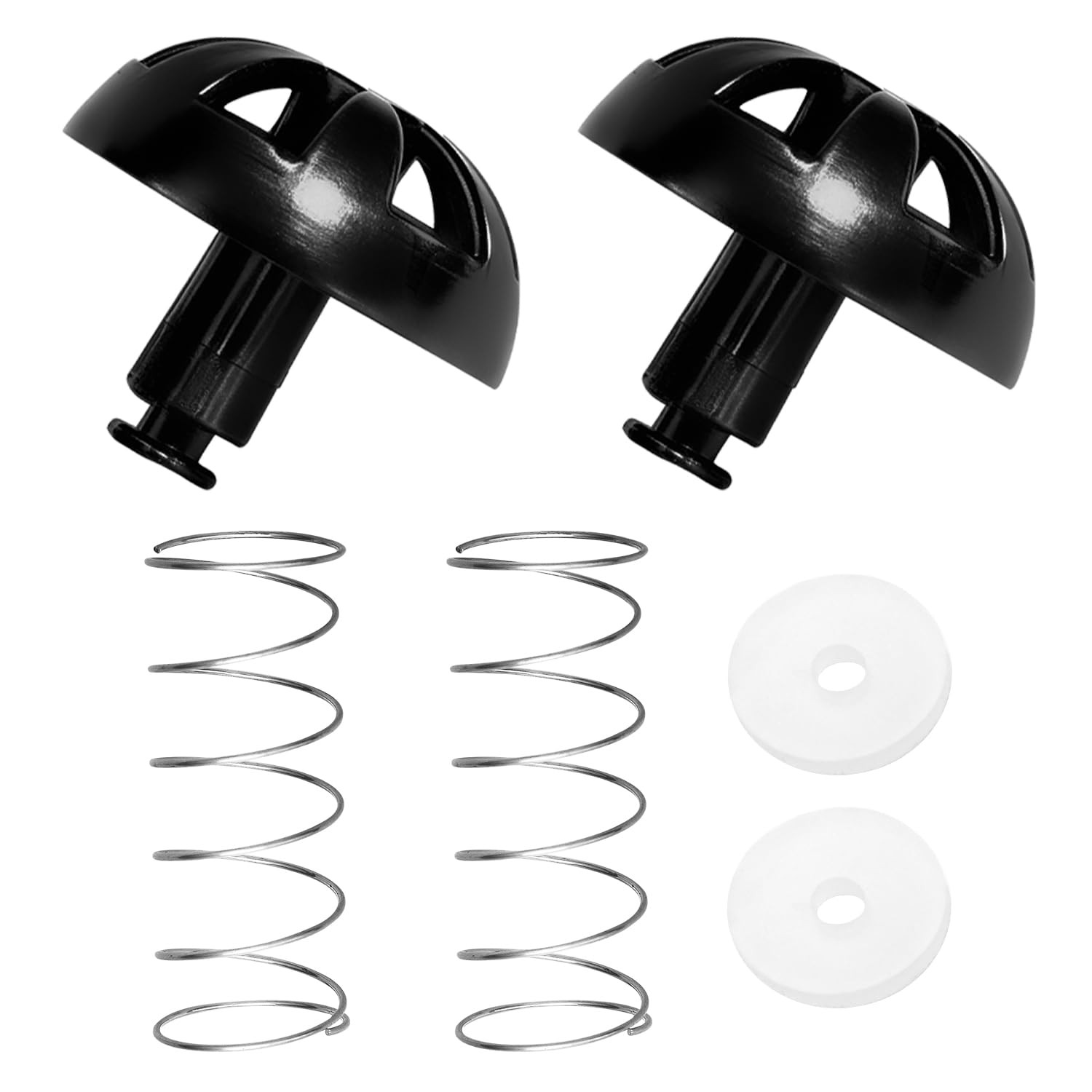 2 Pack Coffee Maker Brew Basket Water Stop Valve Kit for Mr. Coffee Black and...