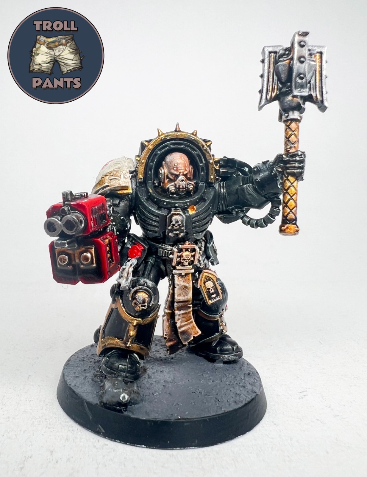 Chaplain in Terminator Armour - Dark Angel Deathwing - Warhammer 40k