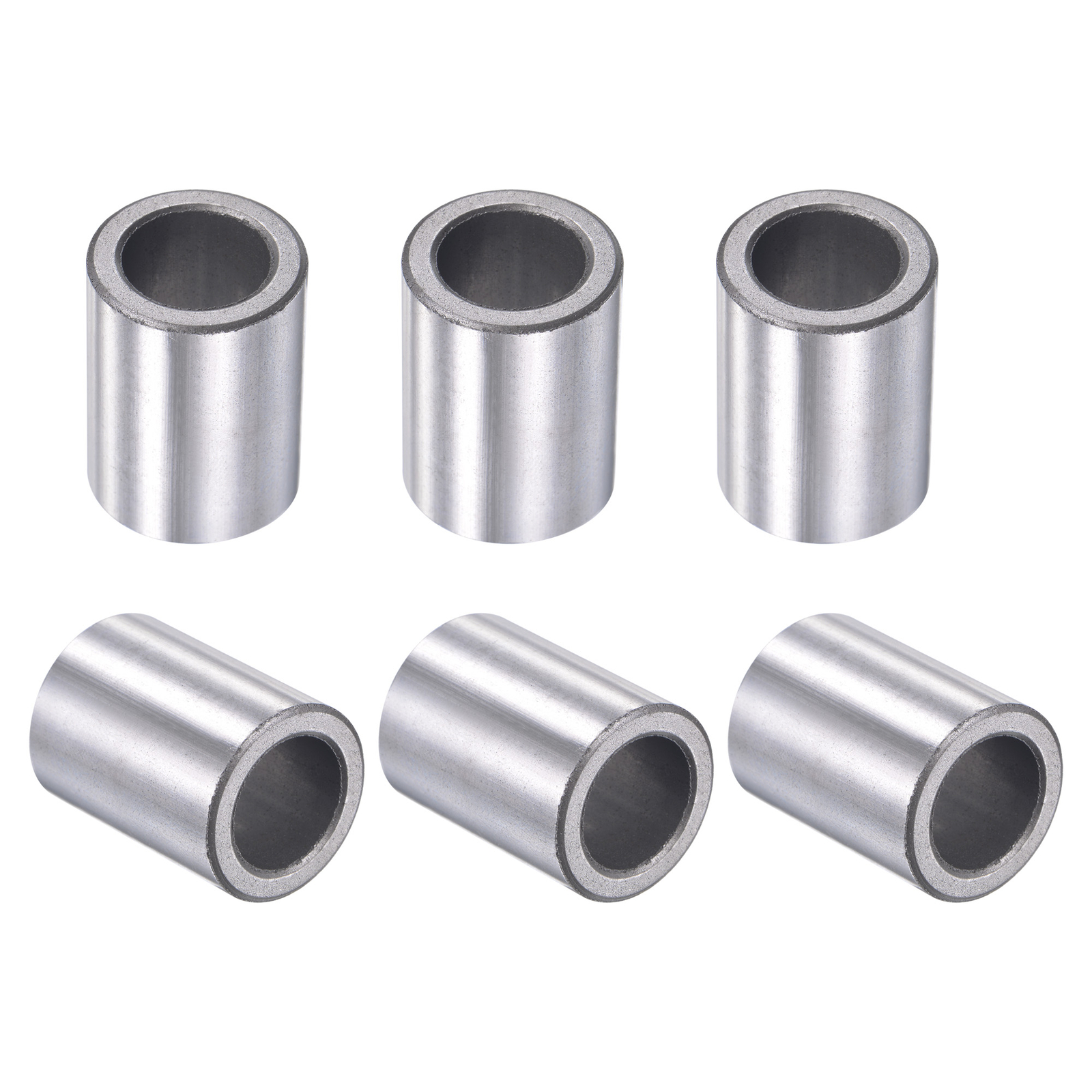 6pcs Sleeve Bearings 12x18x24mm Sintered Iron Self-Lubricating Bushing