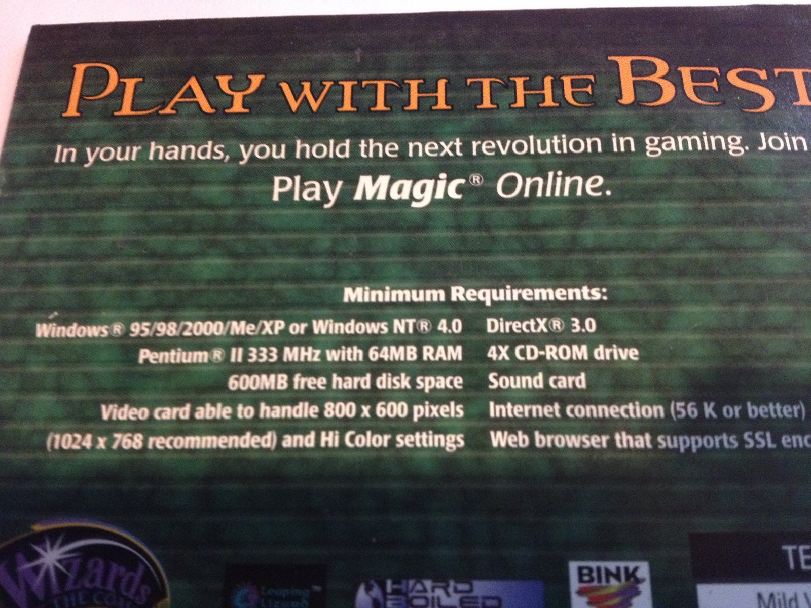 MAGIC THE GATHERING DEMO PC SEALED
