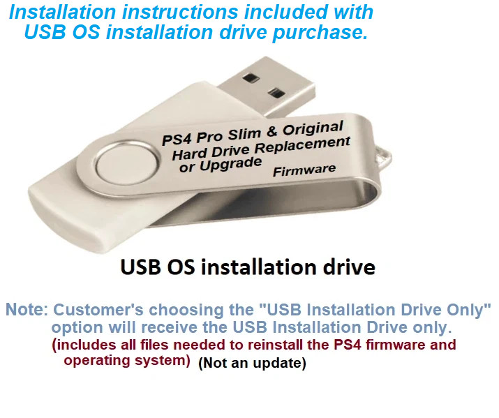 Playstation 4 PS4 PRO Slim Original 1TB Internal Hard Drive Disk Drive OS Option