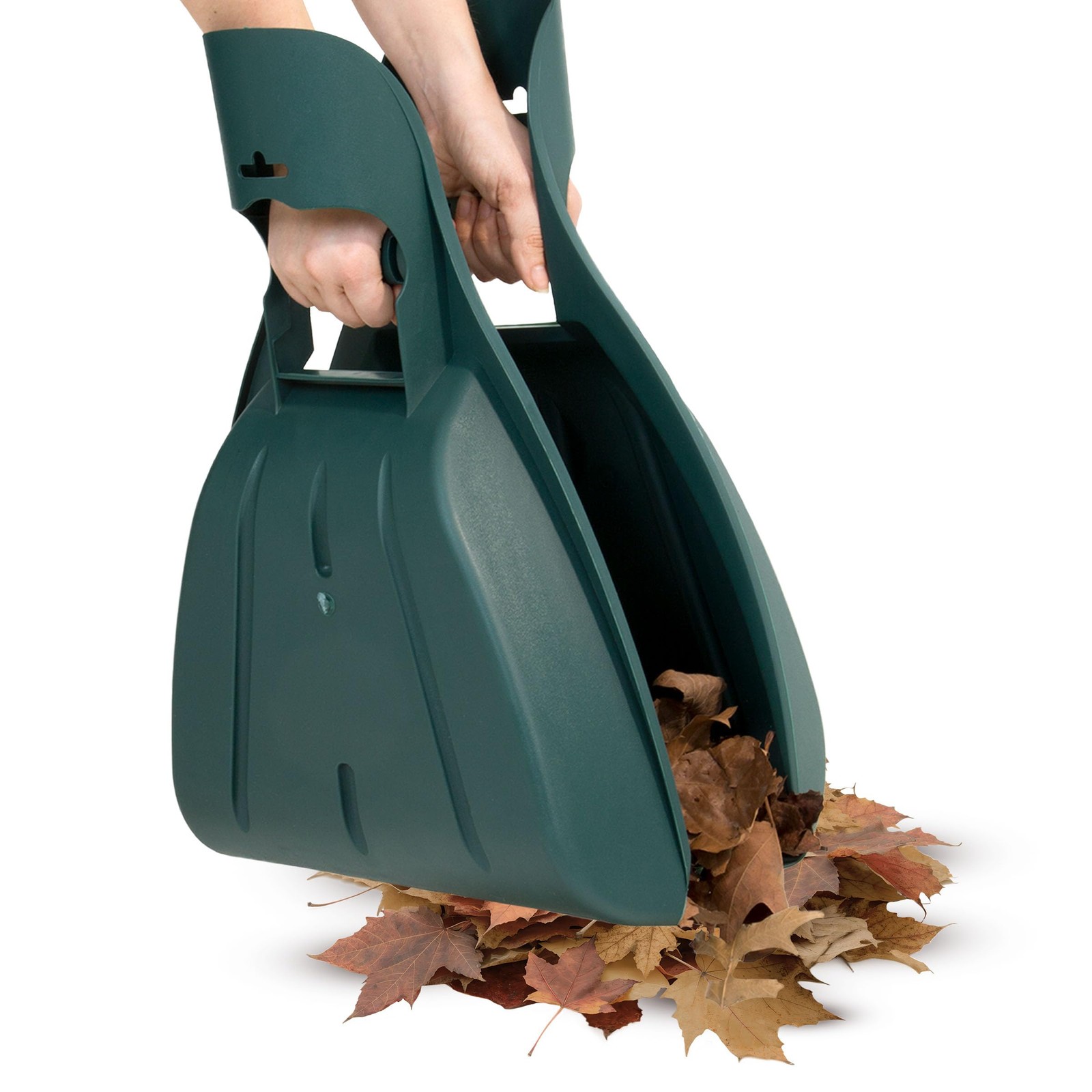 Recogedor hojas manual - Herramienta de agarre ligera y duradera recoger hojas.
