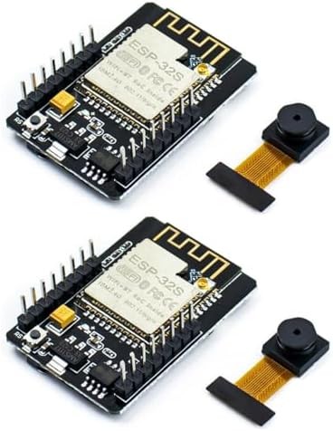 Hosyond 2Pcs ESP32-CAM Wireless WiFi+Bluetooth Development Board with OV Camera
