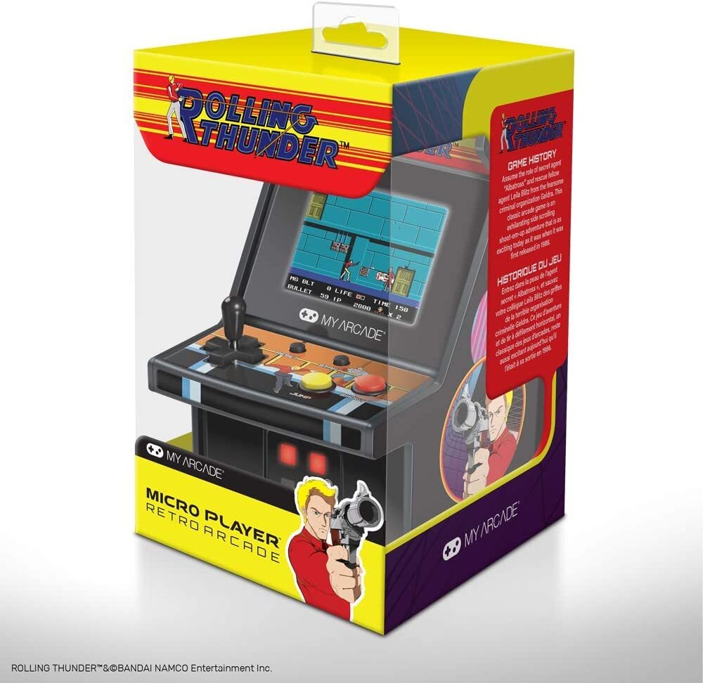 dreamGEAR Retro arcade Rolling Thunder From Japan