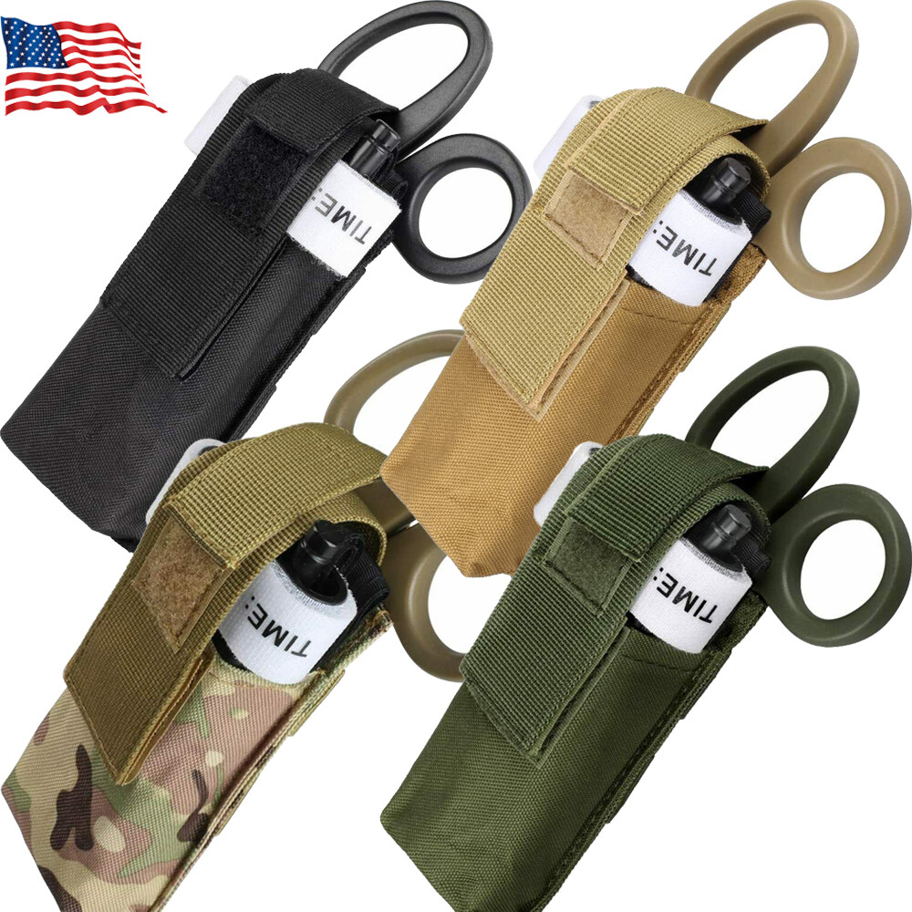 Tactical Molle CAT Tourniquet TQ Holder Belt Loop Nylon Tourniquet Pouch Holster