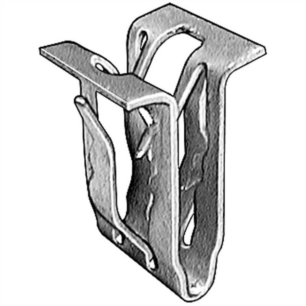 AVC.19421AUVECO 19421 Front Door Scuff Plate Retainer, Metal, Zinc Organic