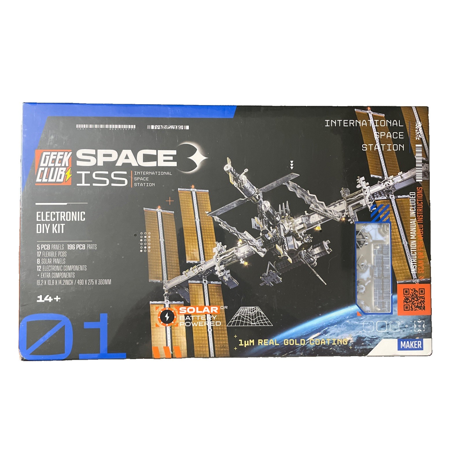 Geek Club Space ISS International Space Station Electronic DIY Kit