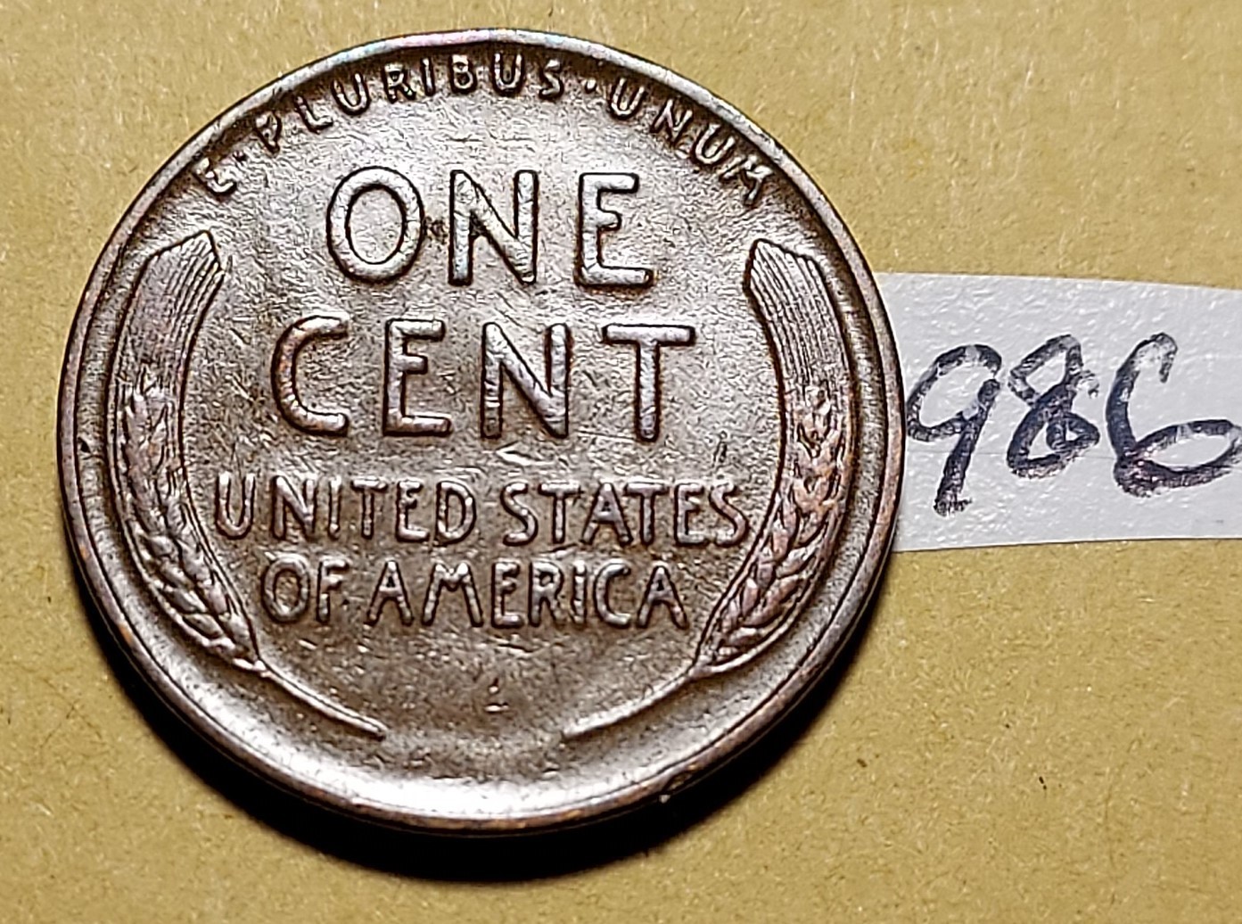 1932-D Lincoln Wheat Cent EXTREMELY FINE #986