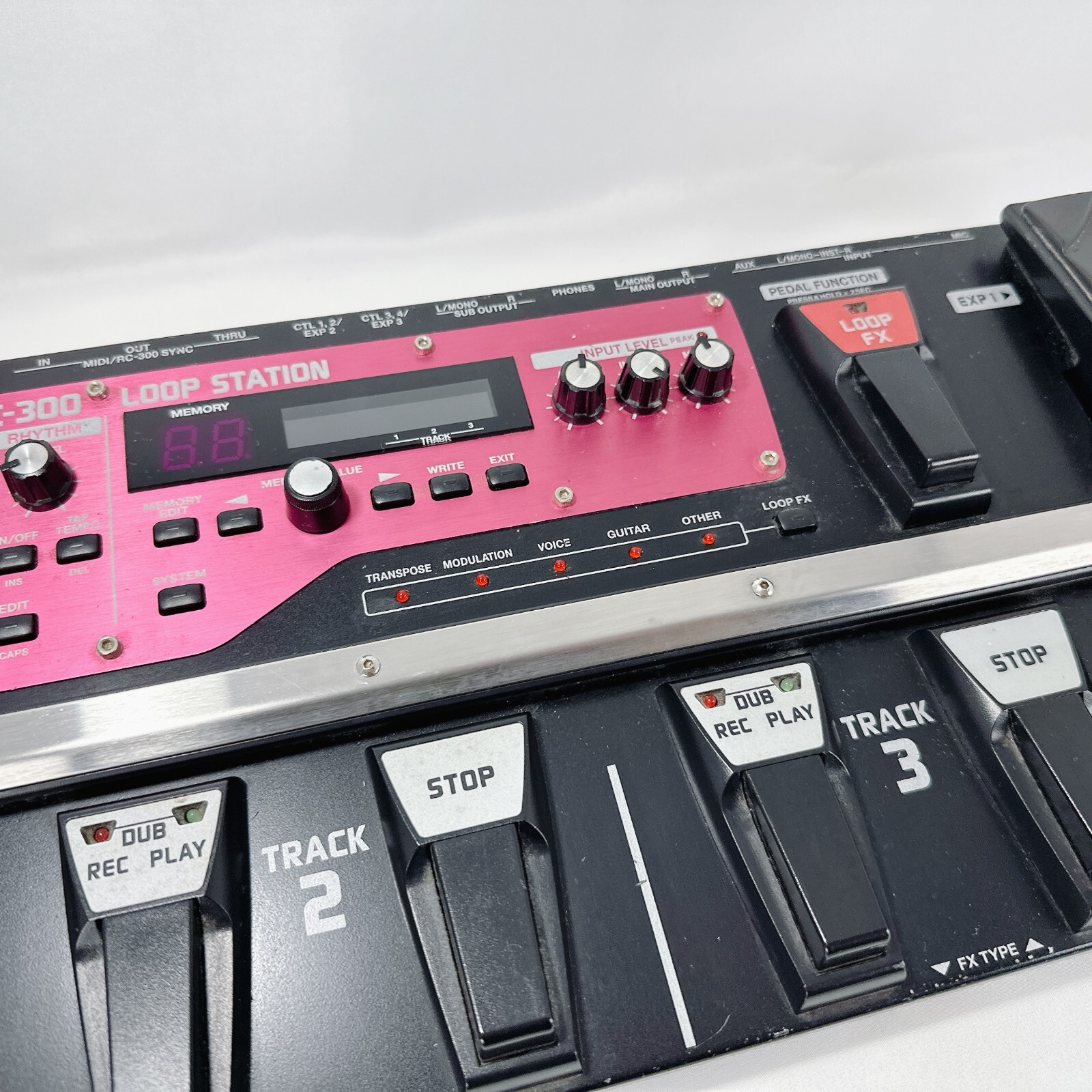 BOSS RC-300 Effector Loop Station Looper Guitar Effect Pedal used