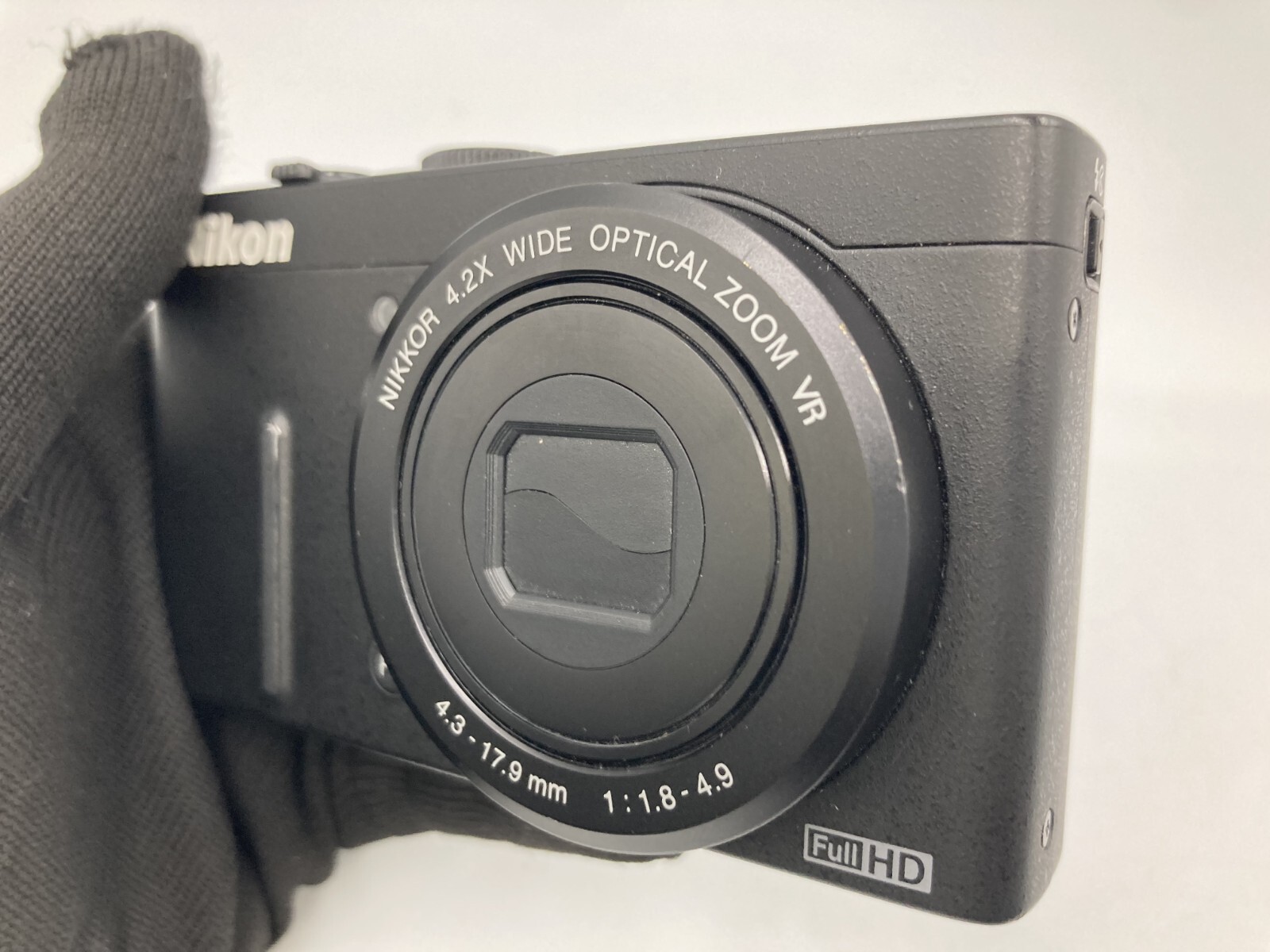 Excellent Nikon Coolpix P310 black Compact Digital Camera 16.1MP 0388