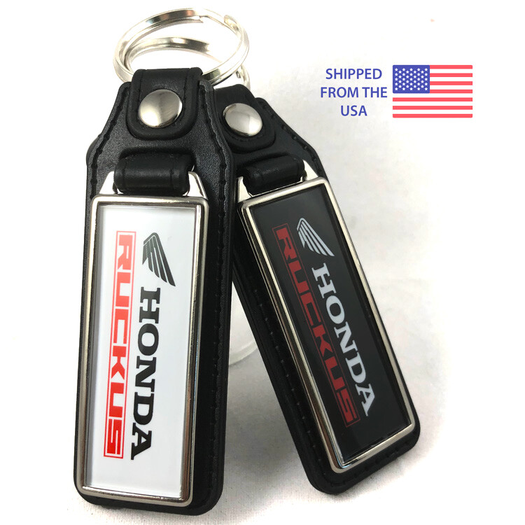 Key Fobs Key Ring Keychain for Honda Ruckus(2-Pack)