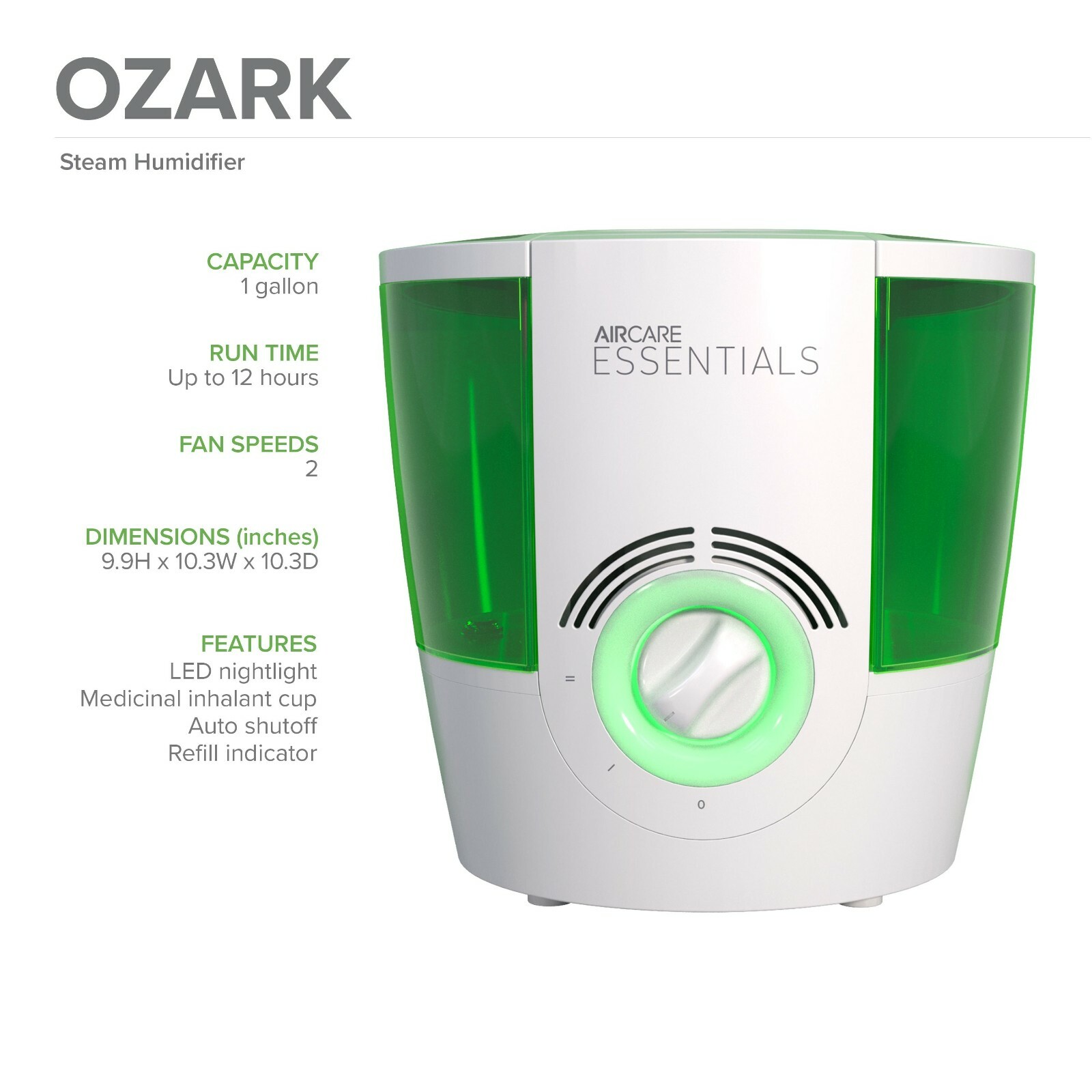 AIRCARE Steam Humidifier -Ozark