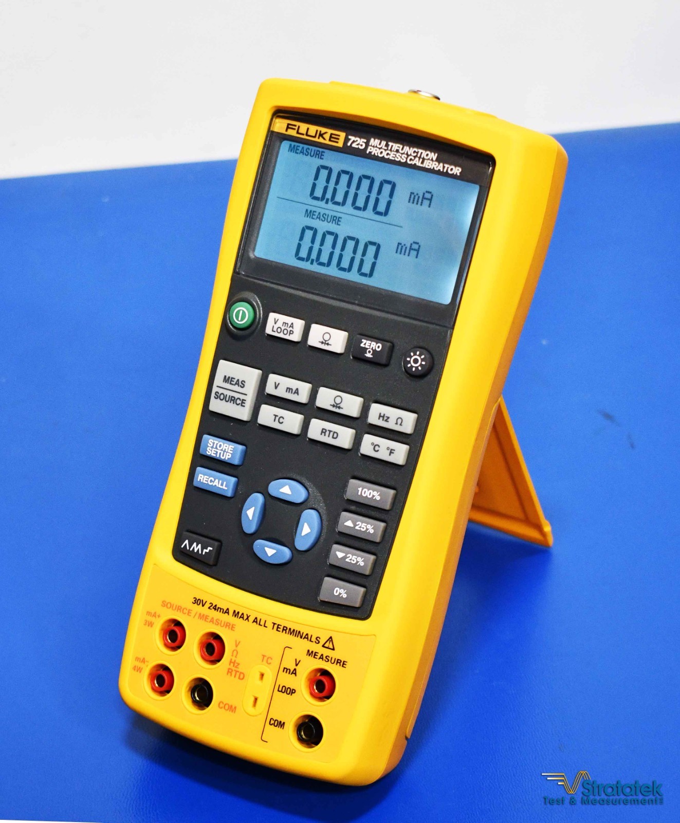Fluke 725 Multifunction Process Calibrator - NIST Calibrated with Data