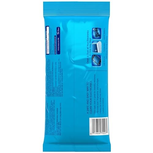 Windex Electronics Wipes, Pre-Moistened Screen Wipes Clean and Provide a