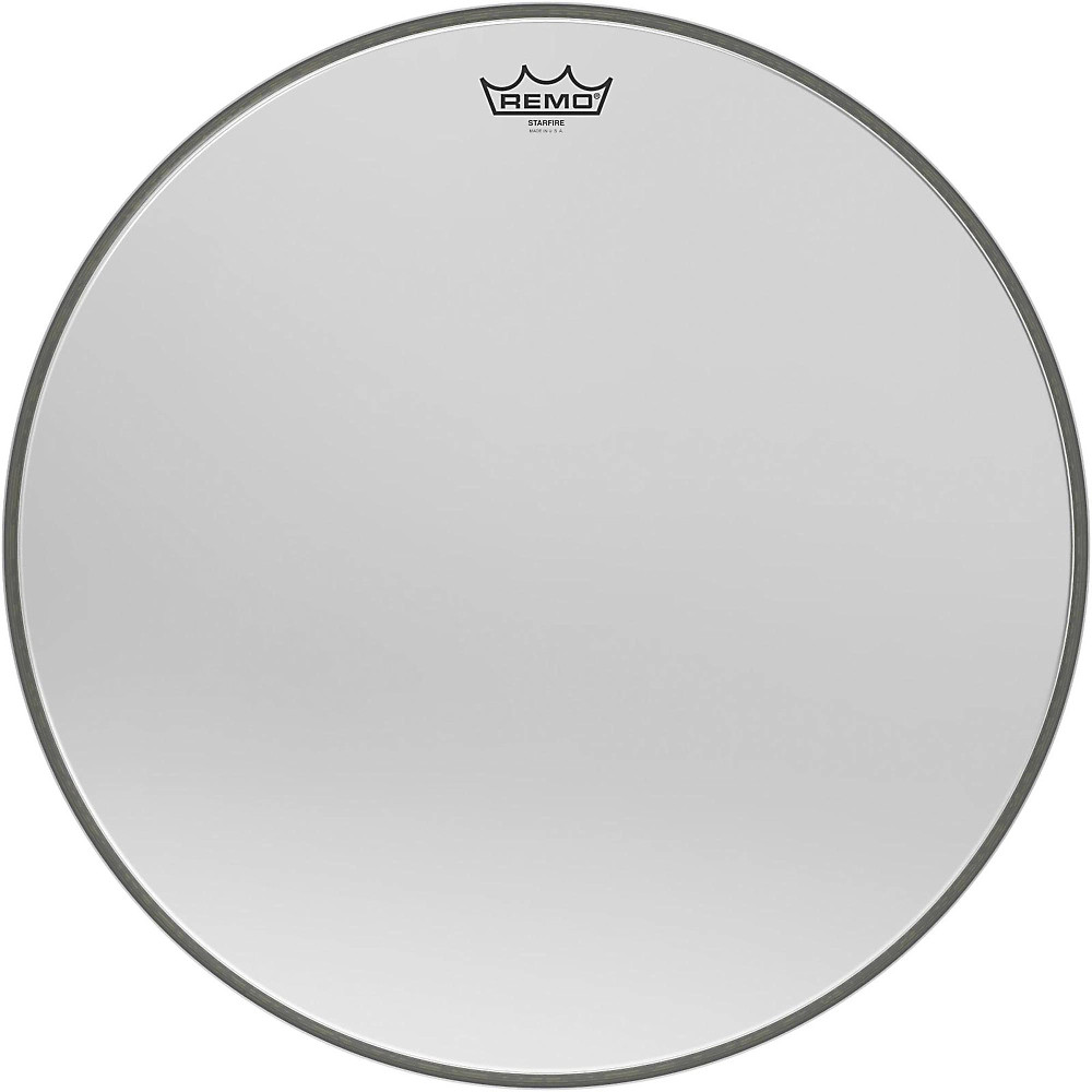 Remo Ambassador Starfire Chrome Bass Drumhead 20 in.