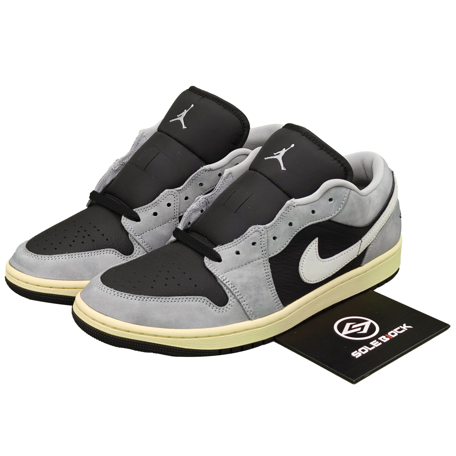 Nike Air Jordan 1 Low OG Light Smoke Grey Off Noir HQ2010-012 Men's Size