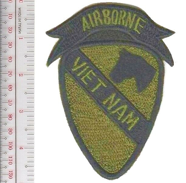 US Army Vietnam 1st Air Cavalry Division Airmobile Airborne 1965 NO TARIFF