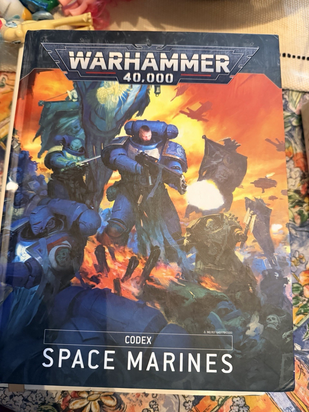 Games Workshop Warhammer 40K Codex: Space Marines Rule Book (Hardback)