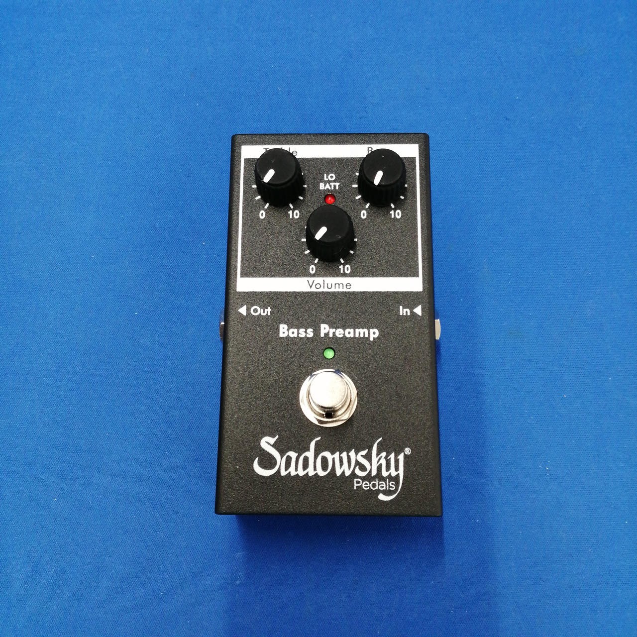 Sadowsky SBP-2 V2 Bass Preamp Compact Onboard Active Electronics