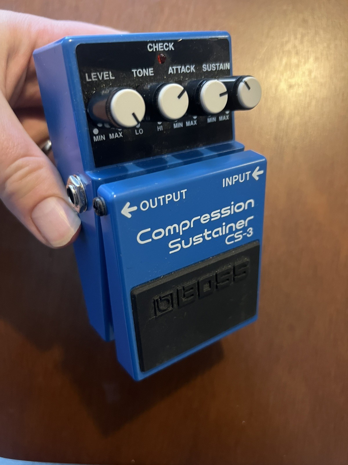 Boss CS-3 PSA Compression Sustainer Guitar Effects Pedal In Working Order