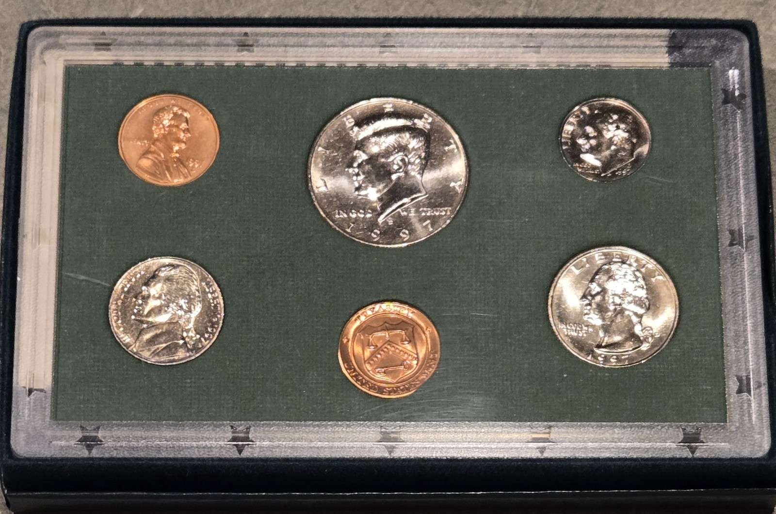 1997 US Mint Uncirculated Bank Set OGP